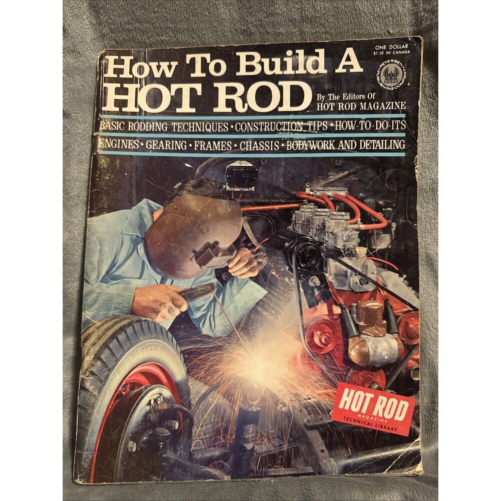 Vintage 1963 How to Build a Hot Rod Hot Rod Magazine Technical Library